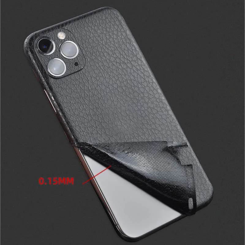 Adesivo Per Telefono In Pelle Con Motivo A Pelle Per Iphone 8 11 12 Plus Pellicola Posteriore Per Iphone 11 12Pro Max Adesivo Skin Adesiva