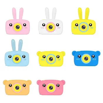 

Kids Mini Digital Camera Animal Rabbit Bear Shape 1200W Photography Toys for Children Birthday Christmas Gifts