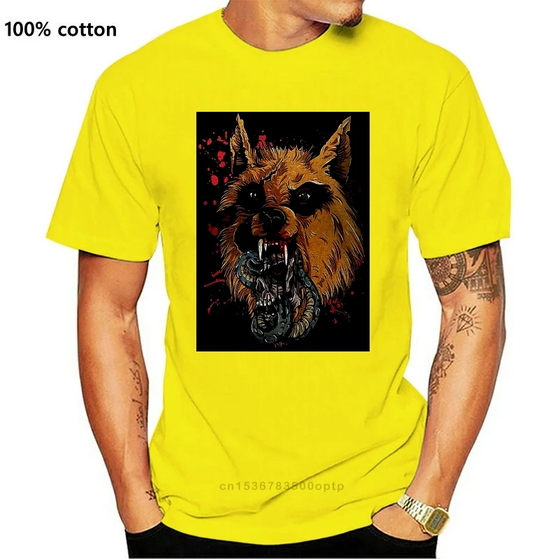 Мужская футболка с рисунком фирмы Hyena Beast Wild | одежда
