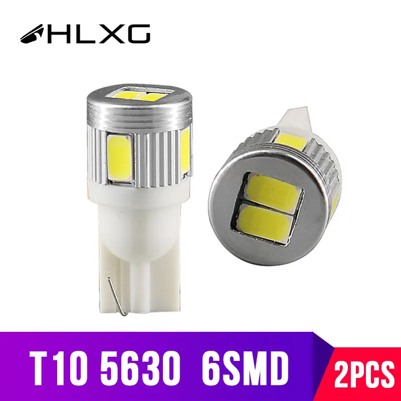 Сигналы поворота для мотоцикла HLXG T10 LED W5W Wedge 194 168 габаритные огни боковой