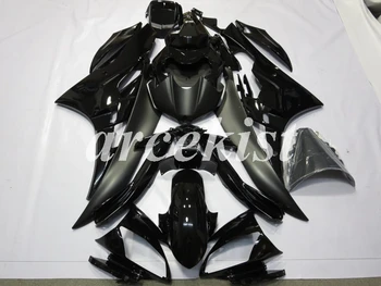 

4 Gifts New ABS Injection Mold Motorcycle Full Fairings Kit Fit For YAMAHA YZF-R6 2006 2007 R6 06 07 bodywork set Black