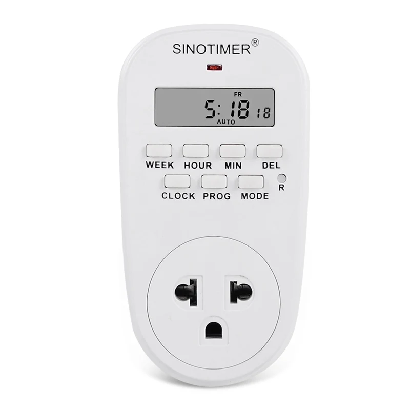 Description Picture 2 of itemThailand Plug-in Outlet Digital Timer Plug 7 Days Weekly Programmable Plug Timer Switch Countdown Socket 220V Timers Module Trig