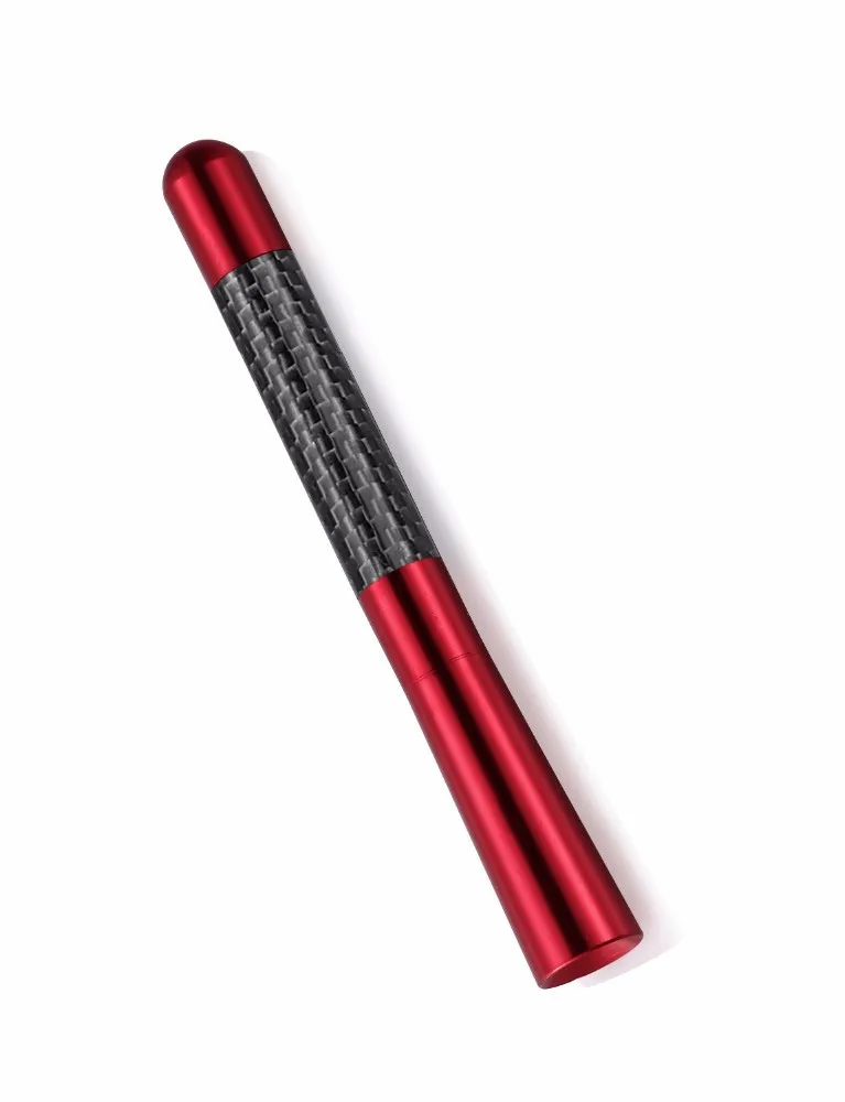 Автомобильная антенна из углеродного волокна с акульим плавником для Audi A4 Avant A4 Cabriolet A6L A8L TT TTS любых автомобилей - Цвет: A-Red