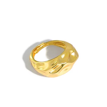 

Fashion Design Irregular Concave and Convex Ring Female Ring
