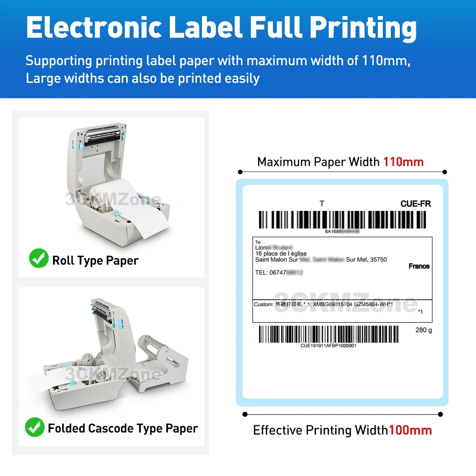 Usps printing label machine