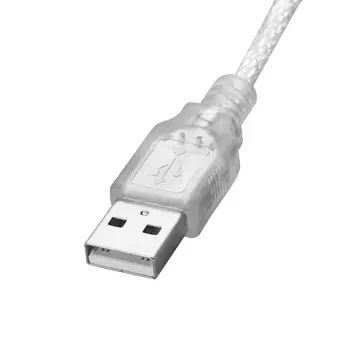 

RE32 rong li 1.2m USB 2.0 Male To Firewire iEEE 1394 4 Pin Male iLink Adapter Cable Male To Male Cable Silver