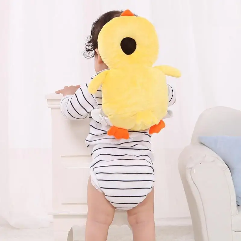 

Baby Anti-fall Pillow Back Head Protector Toddler Safety Tiger Cartoon Walk Learning To Walk Protection for Kids Infant Newborn