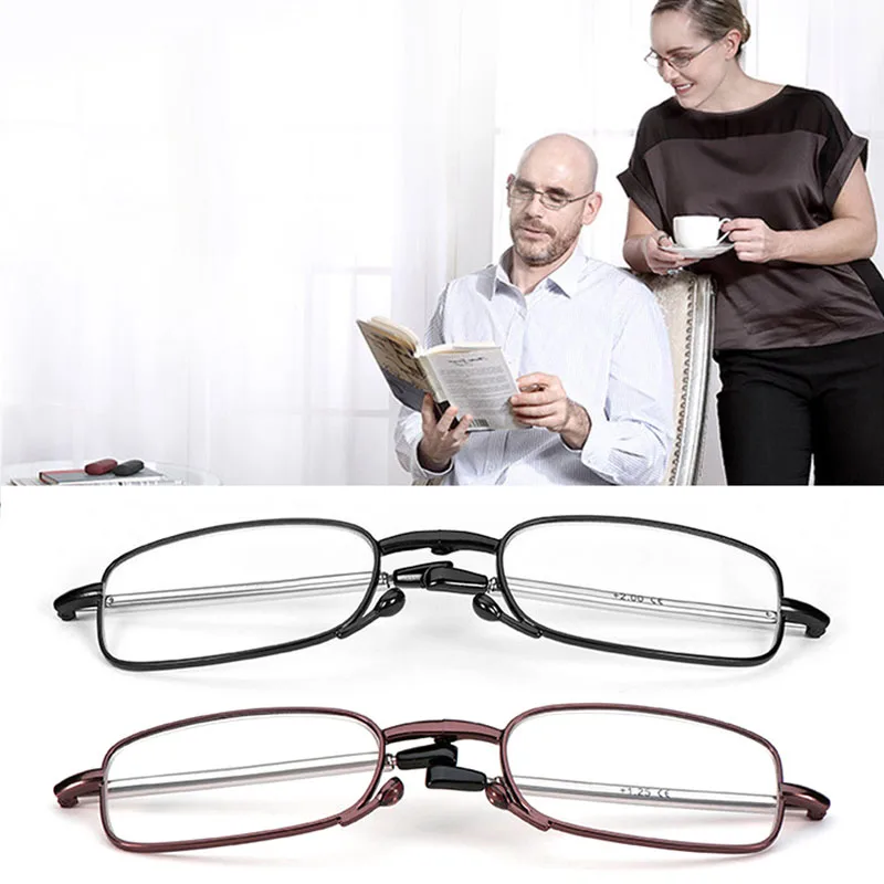Модные Портативные складные очки для чтения, вращающиеся очки+ 1,5+ 2,0+ 2,5+ 3,0 MAR17_15