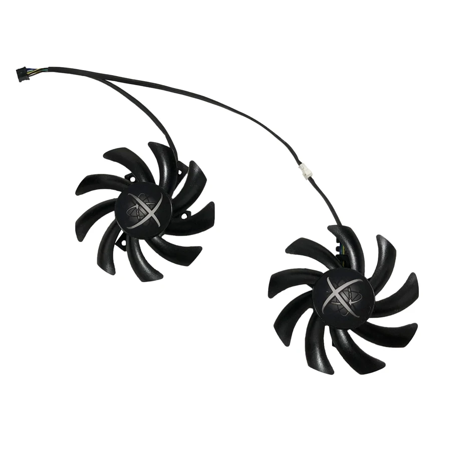 Вентилятор для графического процессора XFX R9 270X/285/280/290/290X/280X/390/390X RX480 RX470 охлаждение