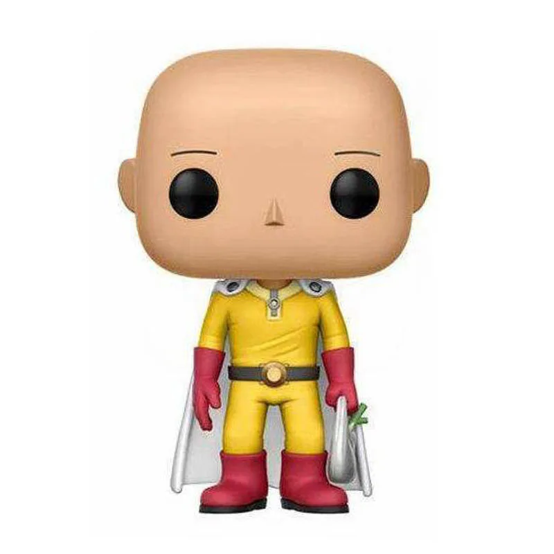Аниме One Punch Man персонаж Сайтама Милая Viny фигурка кукол модель игрушки|Игровые фигурки и трансформеры| | АлиЭкспресс