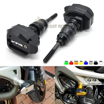 

Fall protection frame slider fairing bumper pad for HONDA VFR 800 800X 750 1200F 1200X VTR 1000F RVT 1000R protection pad