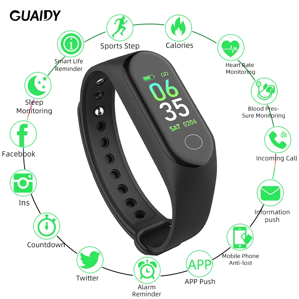 health band with gps