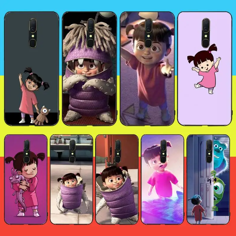 Мягкий силиконовый черный чехол для телефона PENGHUWAN girl от monsters inc Oppo A5 A9 2020 Reno Z