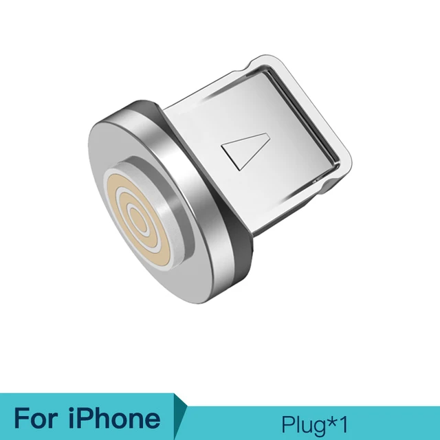 For iPhone Plug Магнитный Micro USB кабель с разъемом типа C для быстрой зарядки GTWIN 3A для iPhone samsung Xiaomi Redmi - Цвет: For iPhone Plug