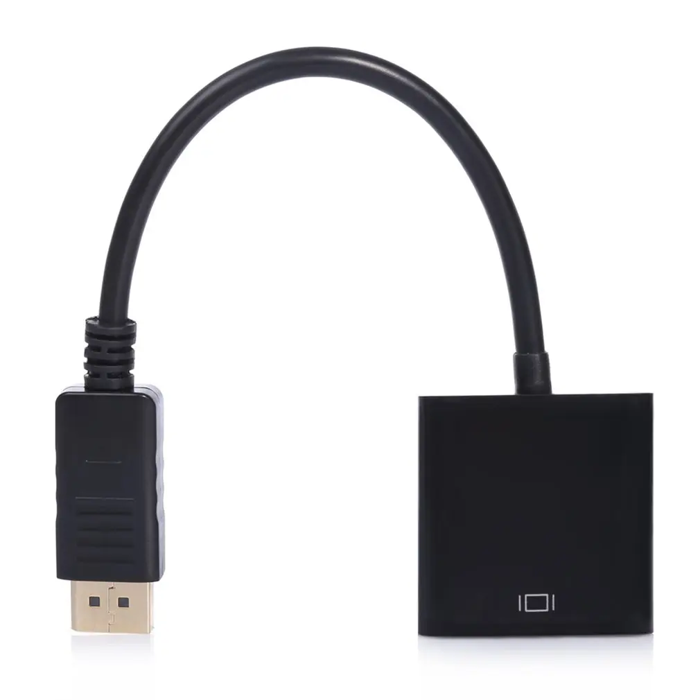 Порт дисплея к HDMI адаптер DP к HDMI кабель мужчин и женщин видео конвертер адаптер для компьютера Поддержка горячей вилки