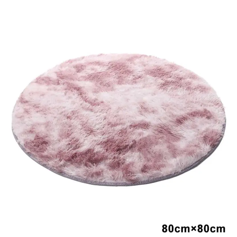Pink S/M Размер новейший домашний декор напольный коврик Пушистый Ковер для спальни многоразмерные напольные коврики для прихожей текстильный Декор для дома Ковровые Коврики - Цвет: Pink