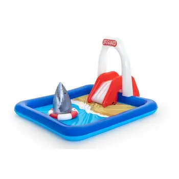 

Inflatable Play Center rescue tower, 234x203x129 cm, 2 +, Bestway, baby Play pool for children Games Summer, item No. 53079