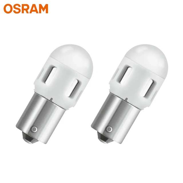 Osram Led P21w Ba15s 7356cw Turn Signal Ledriving Basic 6000k Cool White Led S25 1156 Auto Brake Position Stop Lamp 2pcs - Signal Lamp - AliExpress