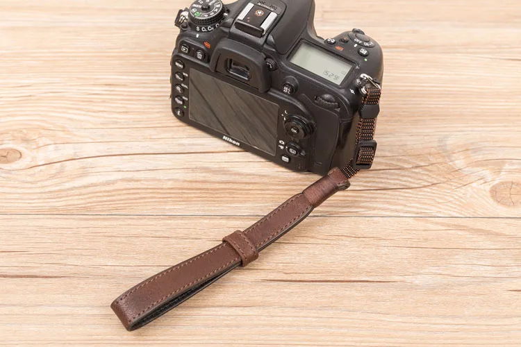 Ручной работы из натуральной кожи ремешок для камеры SLR камера браслет для Fujifilm X100F XT20XT100 XT3 sony A6000 A6300 A6