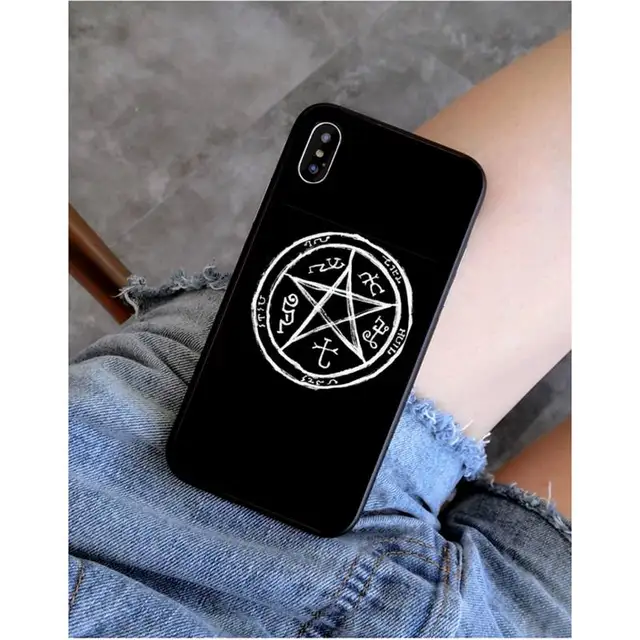 Yinuoda American TV Supernatural TPU Soft Silicone Phone Case Cover for iPhone 11 pro XS MAX 8 7 6 6S Plus X 5 5S SE XR SE2020 a7