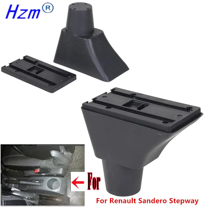 Renault Sandero Stepway 차량용 팔걸이 상자, 내부 부품 보관함, USB 포함