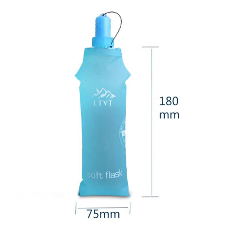 Sky blue 150ML 150ML-500ML Kettle Portable Plastic Cup High Quality Leakproof Travel Cup Candy Color Yoga Camping Drinking Water Tool - Цвет: Sky blue 150ML