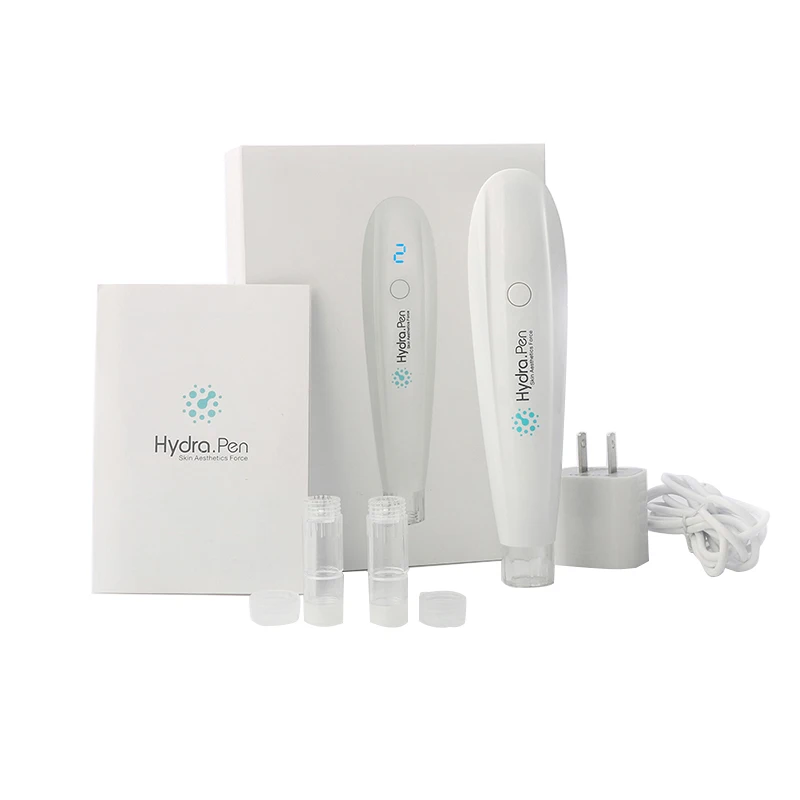 Profissional sem Fio Injector de Água Hydra Caneta Microneedling Infusão Automática Portátil Inteligente Mesotherapy h2 21 Hydra caneta h2 profissional sem fio microneedling