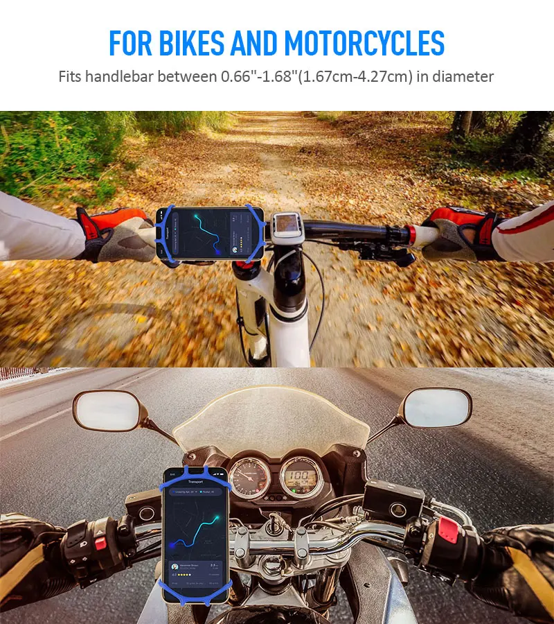 Sepeda Ponsel Pemegang Universal untuk IPhone 11 Samsung Xiaomi Redmi Huawei Sepeda Motor Pemegang Telepon Sepeda Stang Ponsel Berdiri