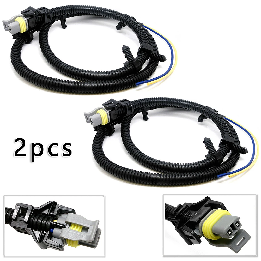2PCS ABS Wheel Speed Sensor Wire Harness For Chevrolet Impala Monte