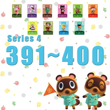

Animal Crossing Card Amiibo Card Work for NS Games Series 4 (391 to 400)