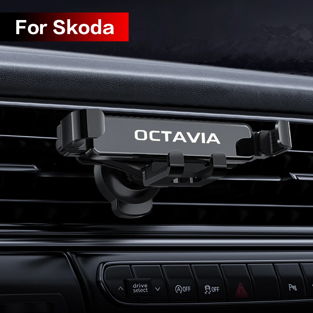 Car Phone Holder For Skoda Octavia 2 3 A7 Superb 2 3 Kamiq Fabia 2 ...