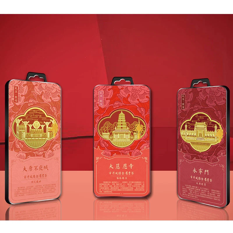 Feng Shui Chinese Spring Festival Bookmarks Garden Dcoracion Hogar Moderno Emperor Gold Token Desktop Decoration Vintage | Дом и сад