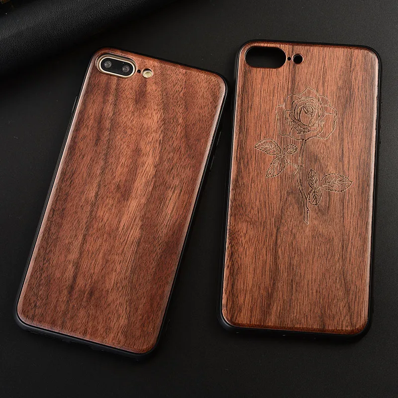 Чехол для iPhone X XR XS Max тонкий деревянный чехол ТПУ чехол на бампер для iPhone 7 8 Plus чехлы для телефонов
