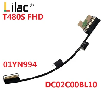 

Video screen Flex wire For Lenovo Thinkpad T480S FHD touch 40pin laptop LCD LED LVDS Display Ribbon cable 01YN994 DC02C00BL10