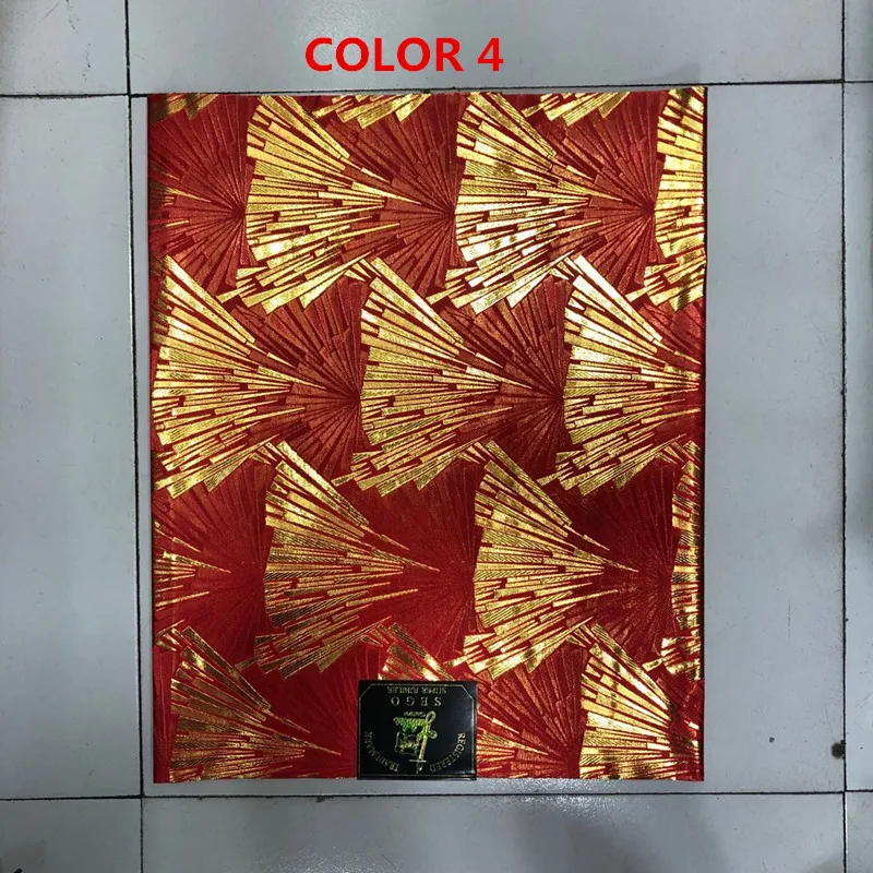 Aso oke headtie головной убор геле headtie красно-Золотой кружевной ткани африканская кружевная ткань для женщин шарф высокого качества 2 шт/комплект 4 компл./лот