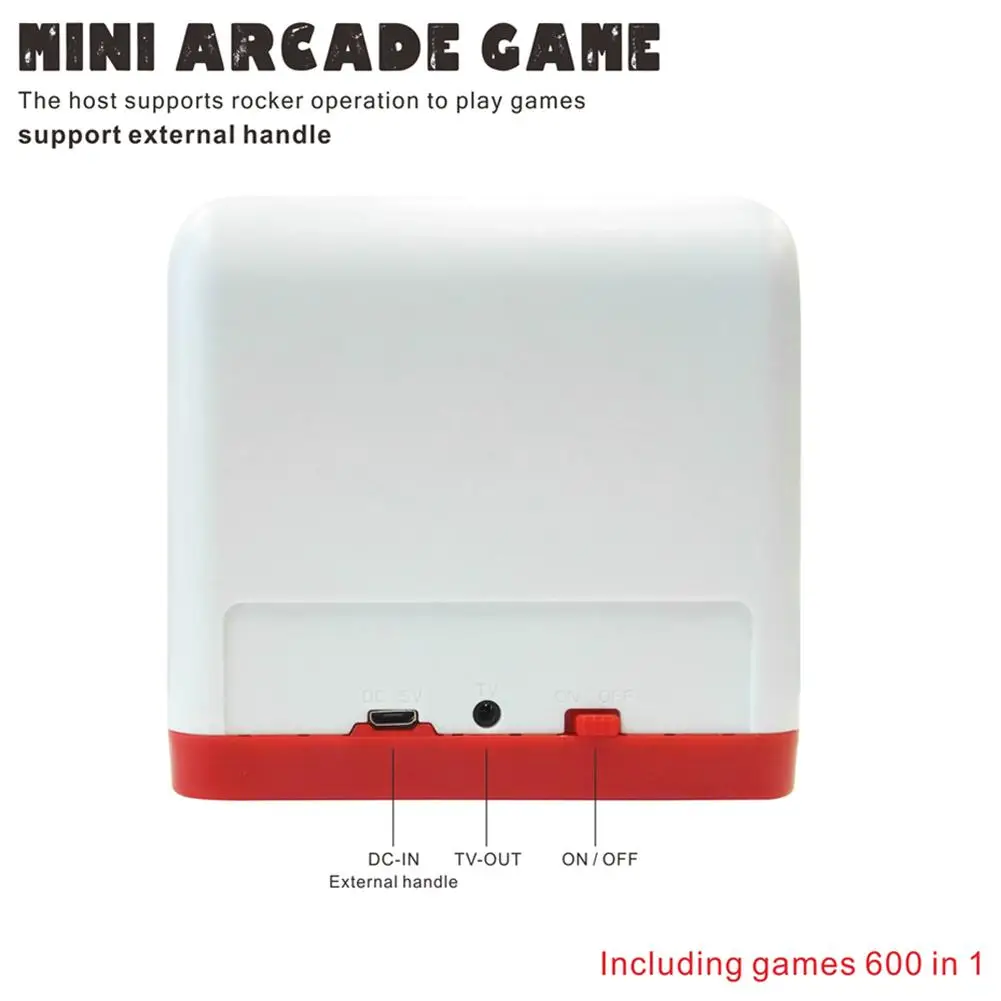 4 3 дюймовая ретро мини аркадная портативная SUP Rocker игровая консоль 8 битная