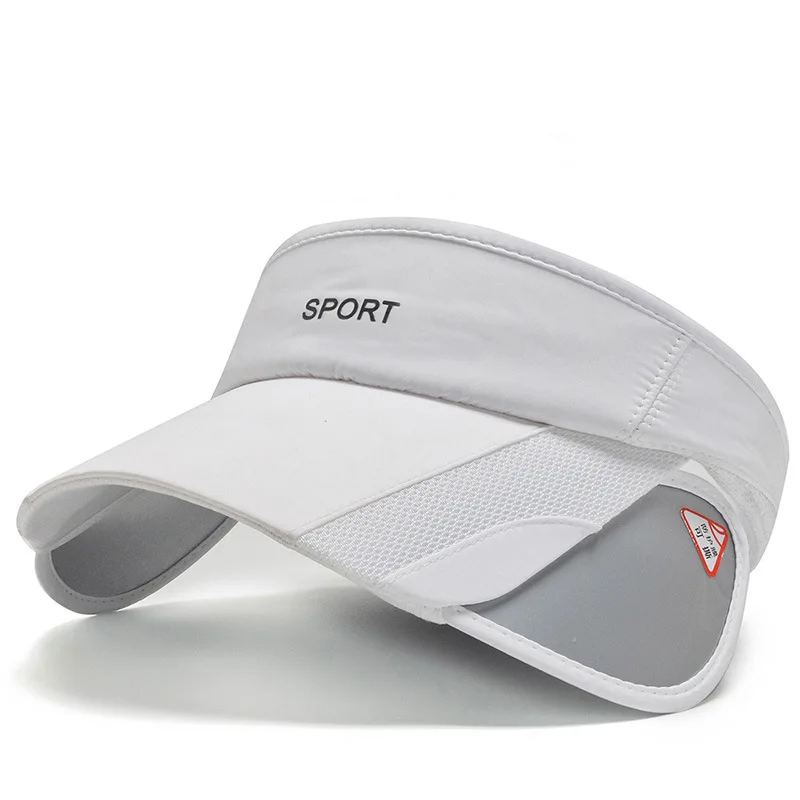 Baseball Caps Tennis Caps Empty Top Hat UV Protection Adjustable Visor Outdoor Sport