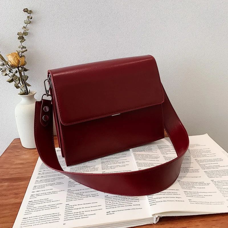 

Bags Bag Women's 2019 New Style Korean-style Square Sling Bag PU Handbag Shoulder Bag WOMEN'S Messenger Bag