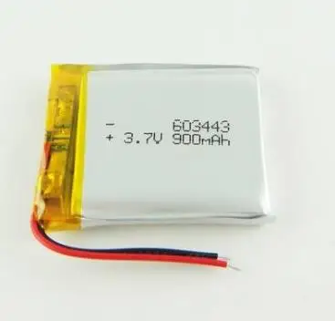 3 7 В 603443 063443P 603443P 900 мАч с защитной платой используется для bluetooth MP3 MP4 литиевой