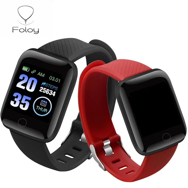 watch for men 116plus  Heart Rate Blood Pressure Health Waterproof SmartWatch Wristband Fitness Tracker women watches