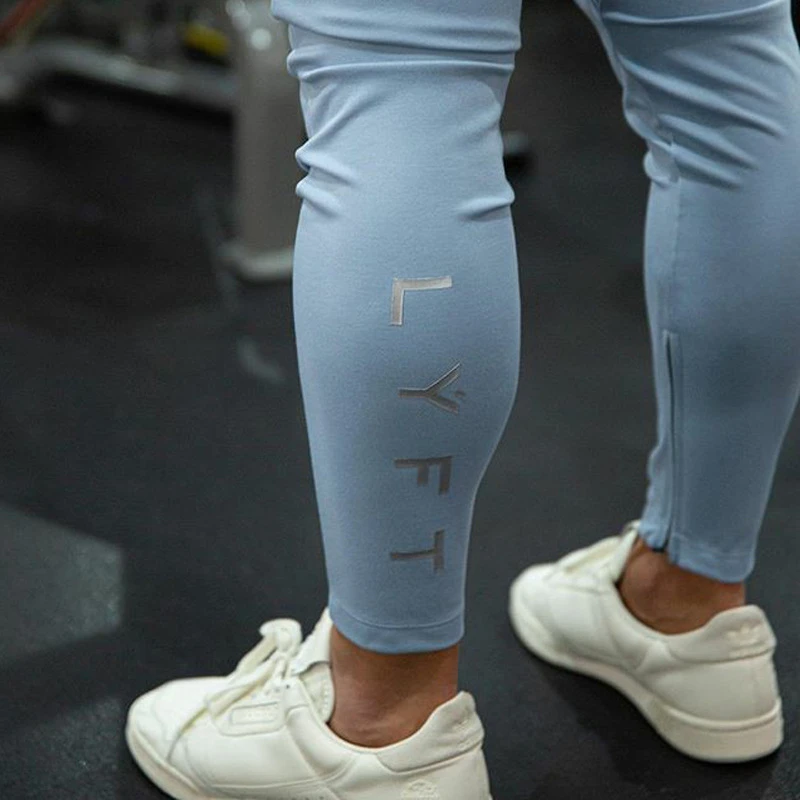 Japan&UK Autumn Men Gym Training Jogging Pants Joggers Slim Fit Sweatpants Cotton Workout Running Tights Sport Trousers 6