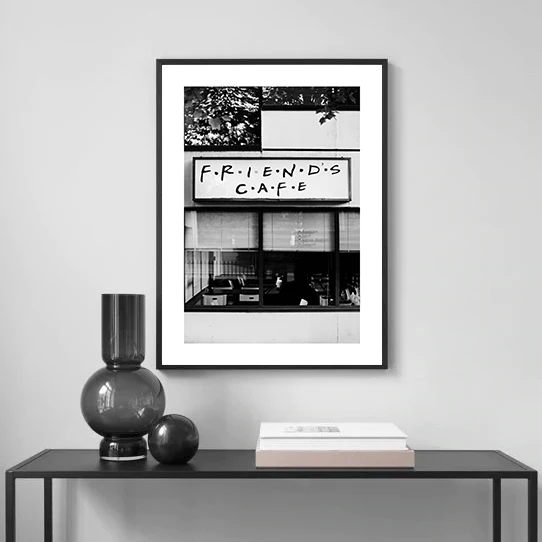 Nordic Black and White Marine Photography Art Print – Sexy Nude Women