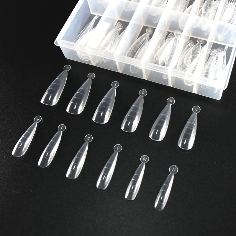 

120pcs Nail Dual Forms For Nail Quick Building Gel Mold Tips Nail Extension Form Tool Top Molds For Nail Buiding Tips