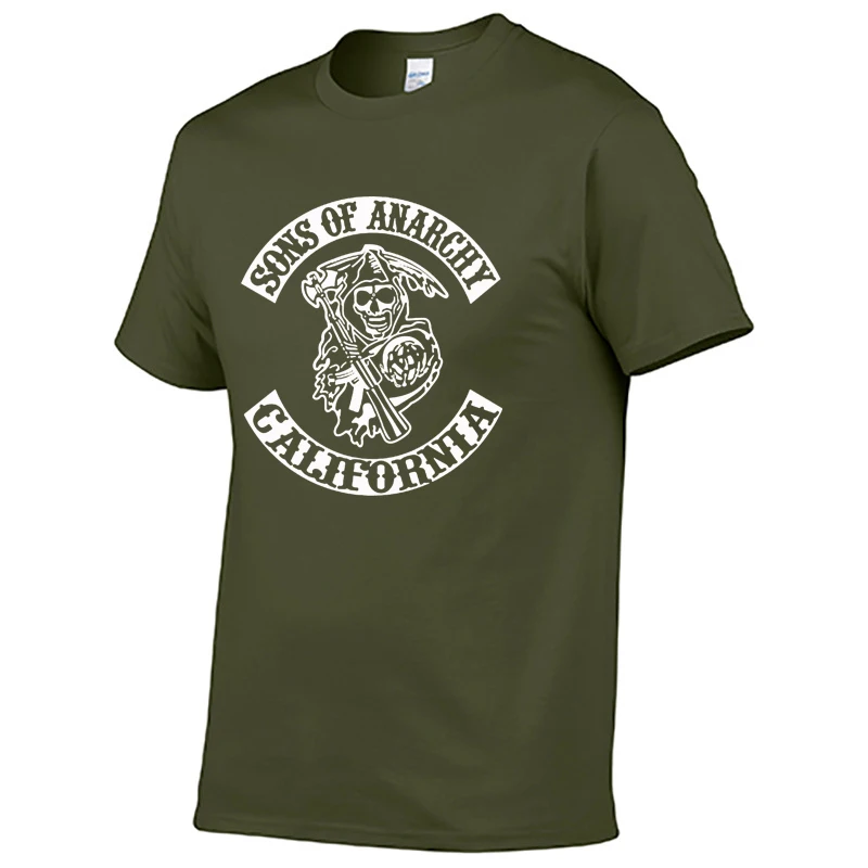 SOA Sons of anarchy the child Fashion SAMCRO Print T-Shirt Men/women Fashion Hip Hop short sleeve Cotton Casual Mens Tee Shirts SOA Sons of anarchy the child Fashion SAMCRO Print T-Shirt Men/women Fashion Hip Hop short sleeve Cotton Casual Mens Tee Shirts