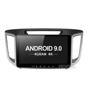 

car dvd player For HYUNDAI IX25 CRETA navigation gps car multimedia player 1024*600 PX6 android 9.0