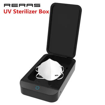 

X2 Mask UV Sterilizer Box Ultraviolet Disinfectant Box for KN95 Mask Phone Remote Toothbrush Gloves Anti-Virus Device EDC New
