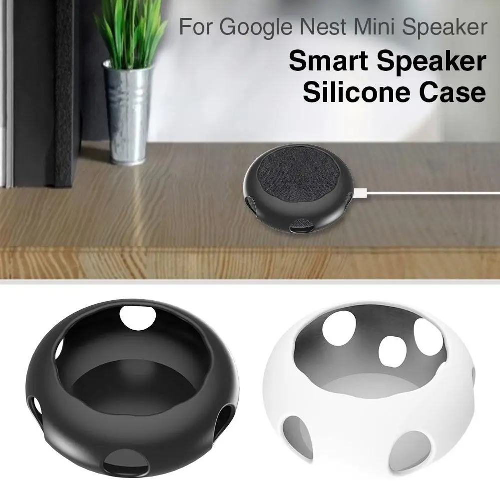 Silicone Protective Case for Google Nest Mini Speaker Protector Cover