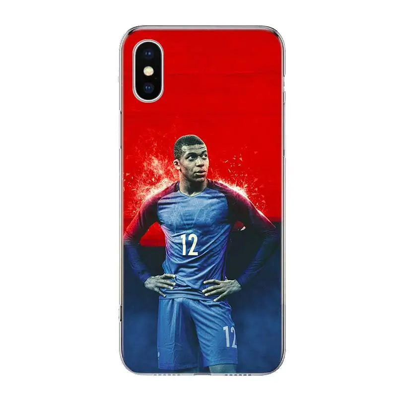 Mbappe чехол для телефона для iPhone 11 Pro 7 6X8 6S Plus XS MAX+ XR 5S SE 10 Ten Art TPU Coque Capa Shell - Цвет: TW164-2