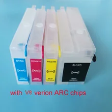 955 955XL многоразовый картридж с V8 постоянным чипом для hp OfficeJet Pro 7740/8210/8216/8710/8725/8730/8740