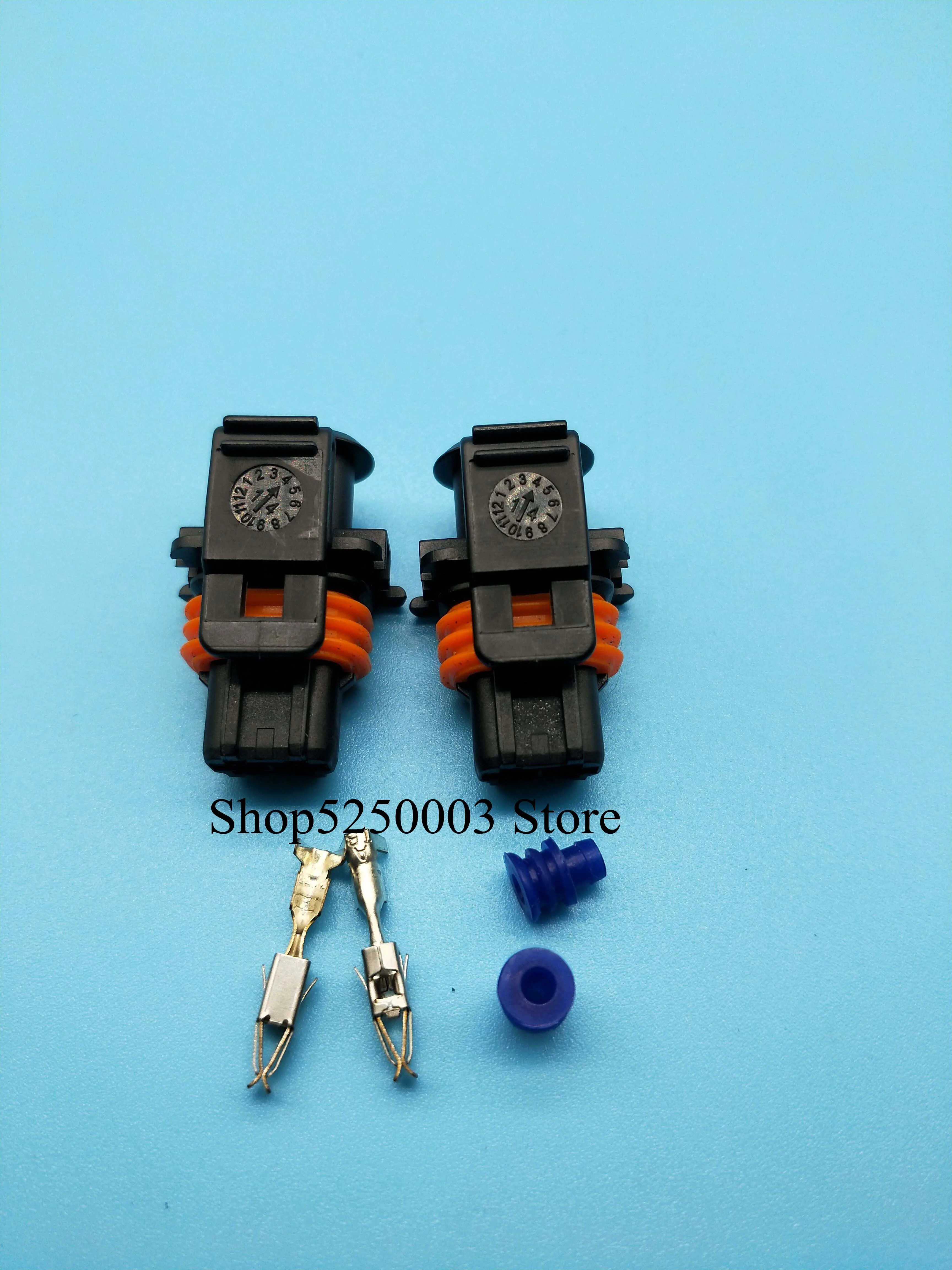 2 Pin 1928404072 1928403137 женский коллектора системы впрыска топлива заглушка инжектора автомобильный разъем